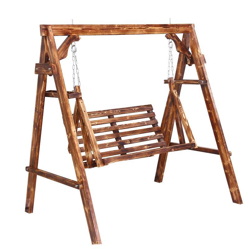 Garden Furniture Wood Shabby Chic Hanging Chair Outdoor Swing