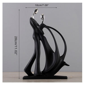 Wedding Gifts Home Decor Dancing Couple Sculpture Statue