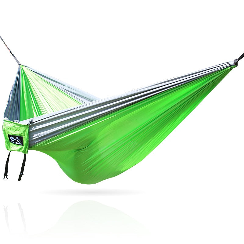 Gray Green Gray 300*200CM Big size 210t Nylon Hammock