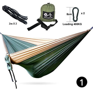 Outdoor parachute fabric hammock