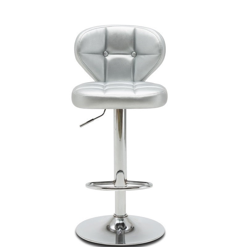 Leather Cadeira Stool Modern Silla Bar Chair