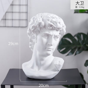 European Greek Character Bust