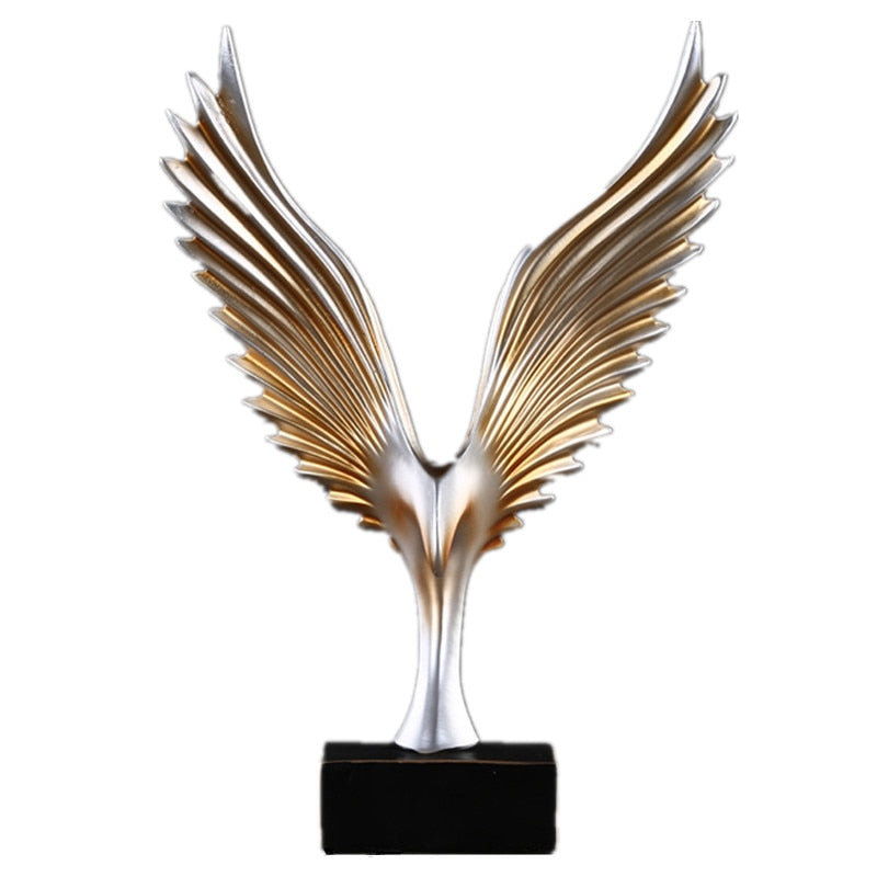 American Abstract Mirs Wings Figurines