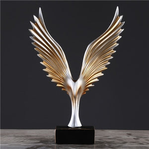 American Abstract Mirs Wings Figurines