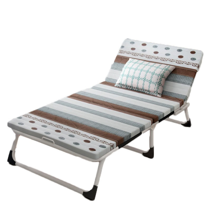 Folding Bed Outdoor Lit Garden Furniture Chaise Lounge