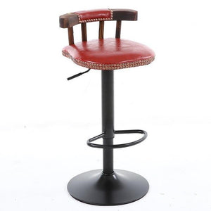 Leather Stool Modern Silla Cadeira Bar Chair