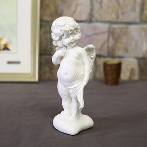 Creative European White Sand Angel Statue Love God