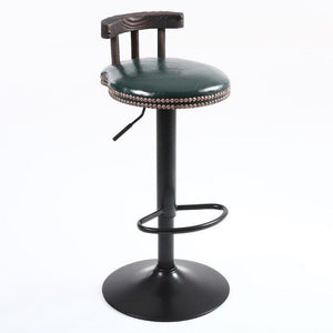 Leather Stool Modern Silla Cadeira Bar Chair