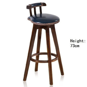 Leather Cadeira Stool Modern Tabouret De Moderne Bar Chair