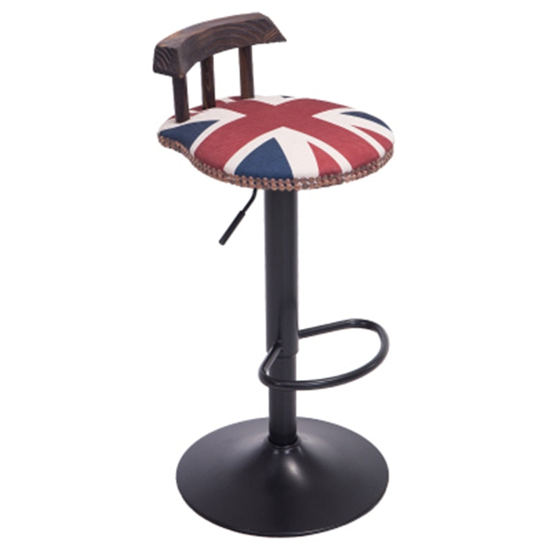 Leather Cadeira Silla Stool Modern Bar Chair