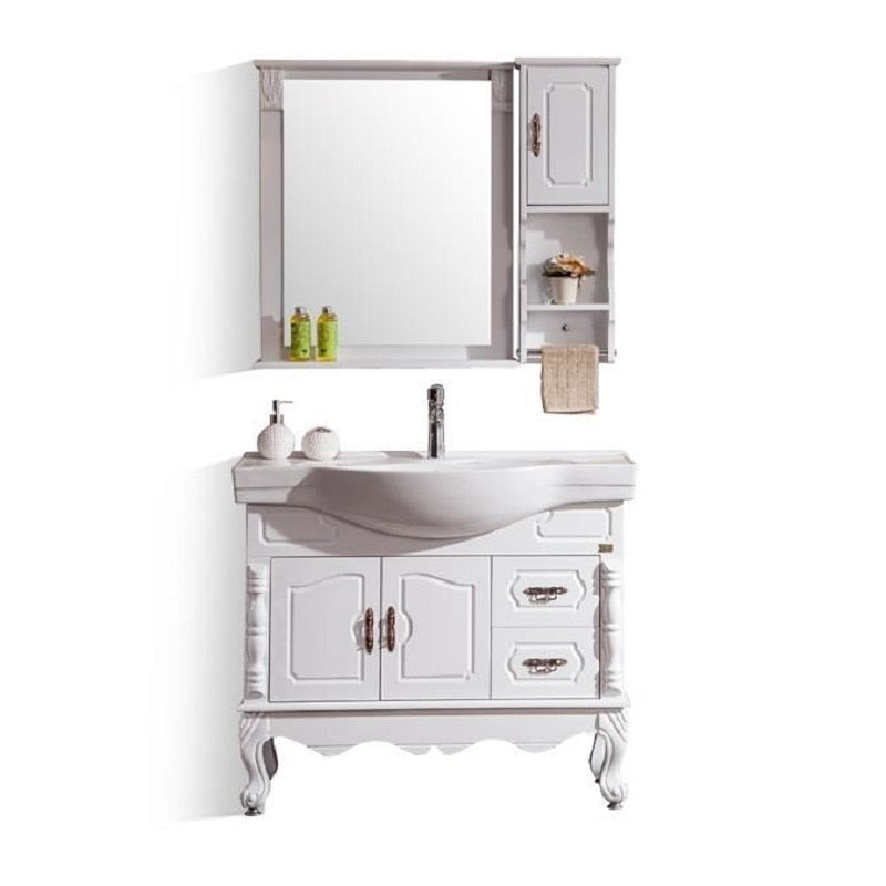 Salle De Bain Vanity Mobile Bagno Banheiro Bathroom Cabinet