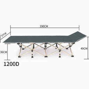 Outdoor Garden Furniture Lit Chaise Lounge