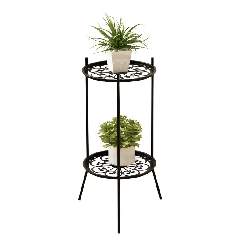 Balkon Flower Iron Rack