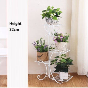 Exterieur Shelf Plant Stand Balcon  Flower Iron Rack