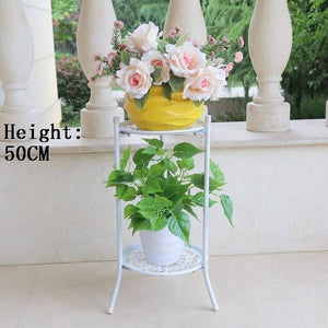 Plant Stand Balcon Shelf Balkon Flower Iron Rack