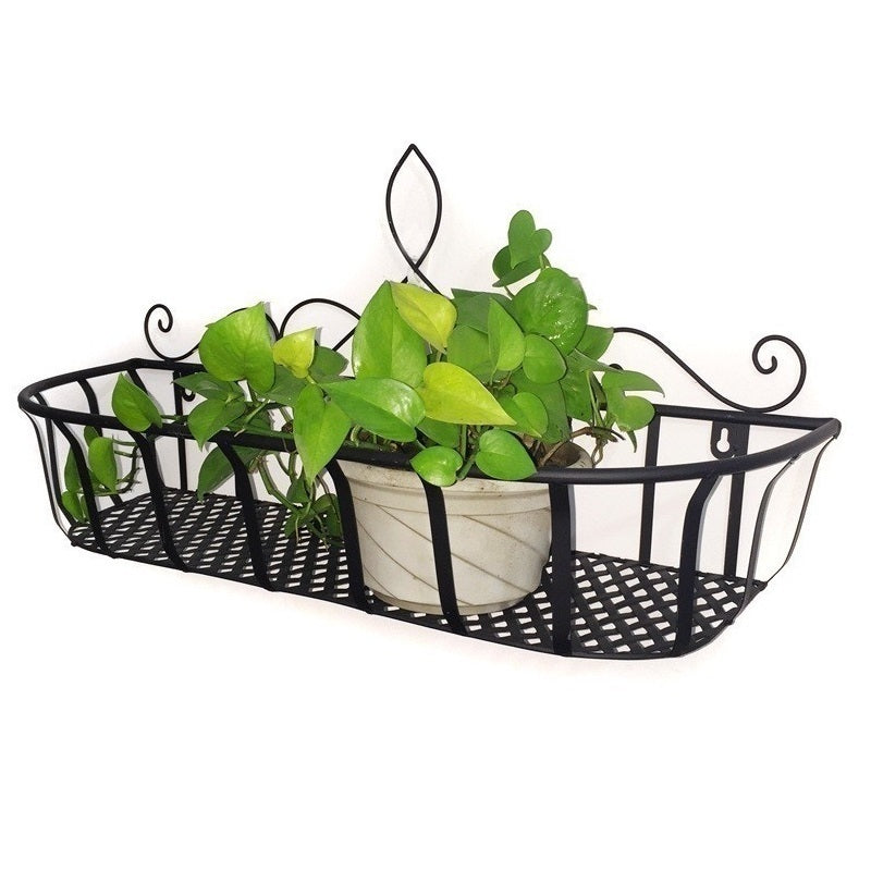 Stand Balcony Flower Iron Rack