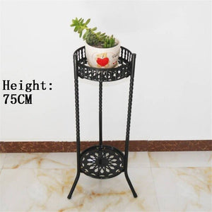 Shelf Balkon Plant Stand Flower Iron Rack