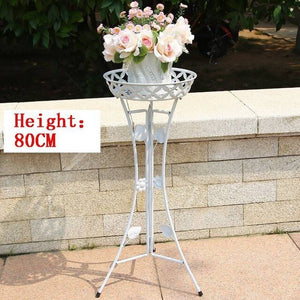 Plante Shelf Balkon Plant Stand Balcon Flower Iron Rack