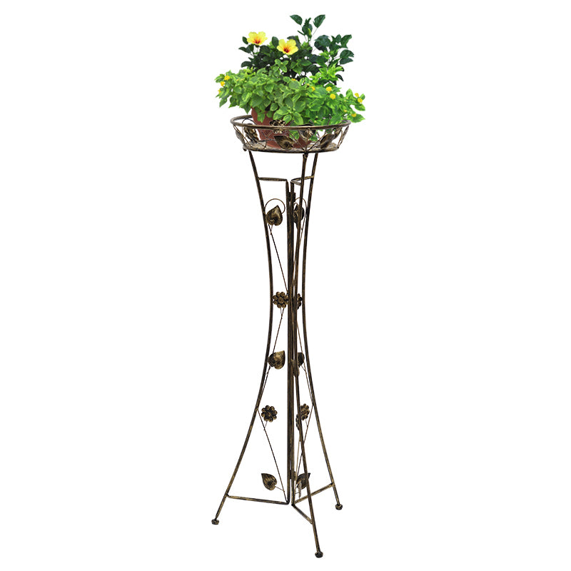 Balcony Plant Stand Flower Iron Rack