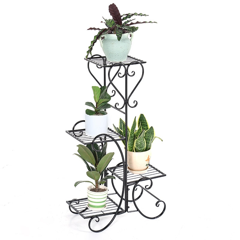 Balkon Shelf Flower Iron Rack