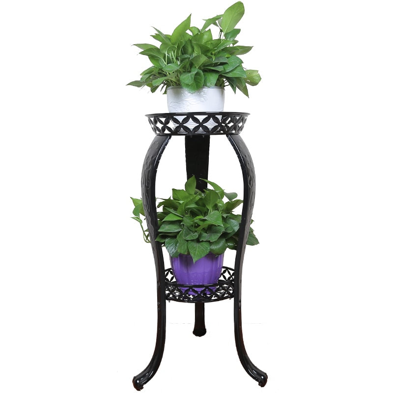 Varanda Dekorasyon Dekarosyon   Shelf Balcon Flower Iron Rack