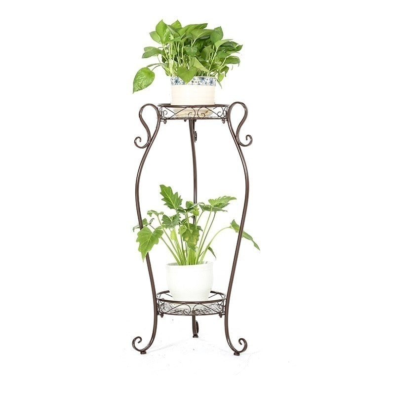 Decoration Terrasse Shelf Balcon  Balcony Flower Iron Rack