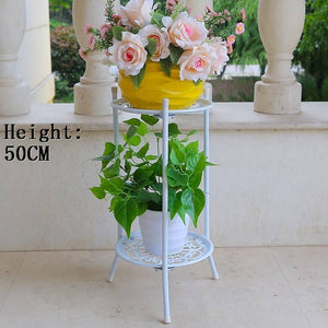 Decoracion Exterior Balkon Shelf Plant Stand Balcon Flower Iron Rack