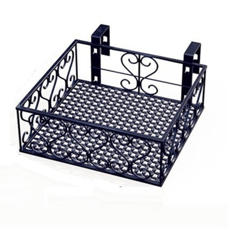 Balcony Shelf Flower Iron Rack