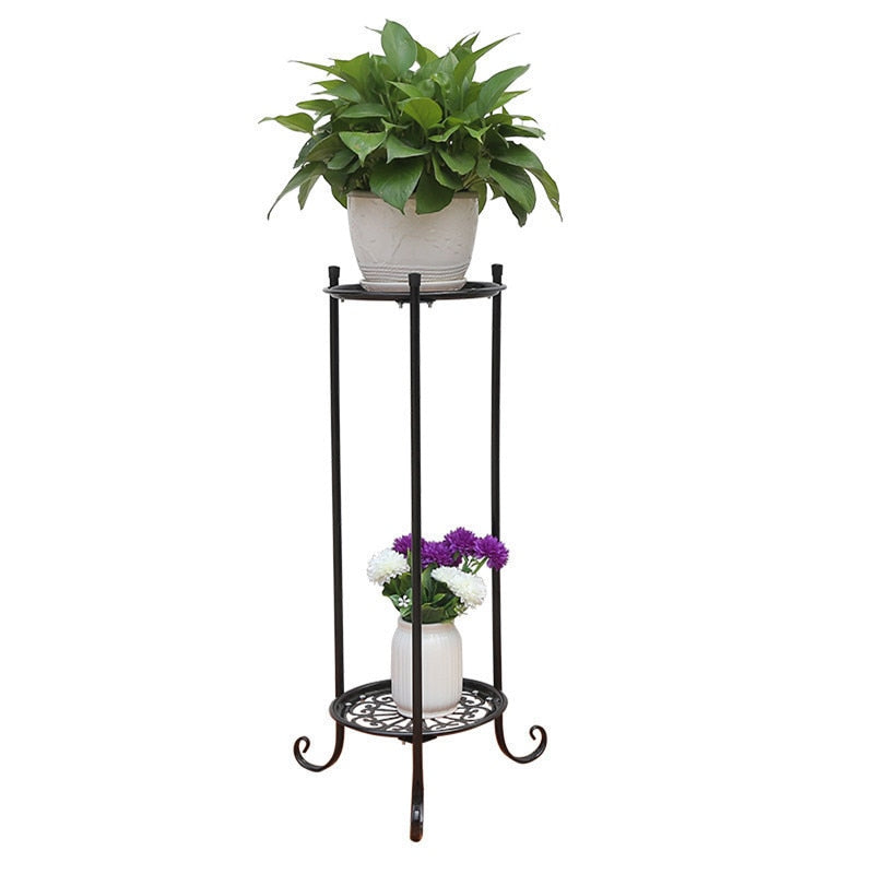 Varanda Decorative Metal Stand Balcon  Flower Iron Rack