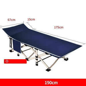 Garden Lit Outdoor Furniture Folding Bed Chaise Lounge