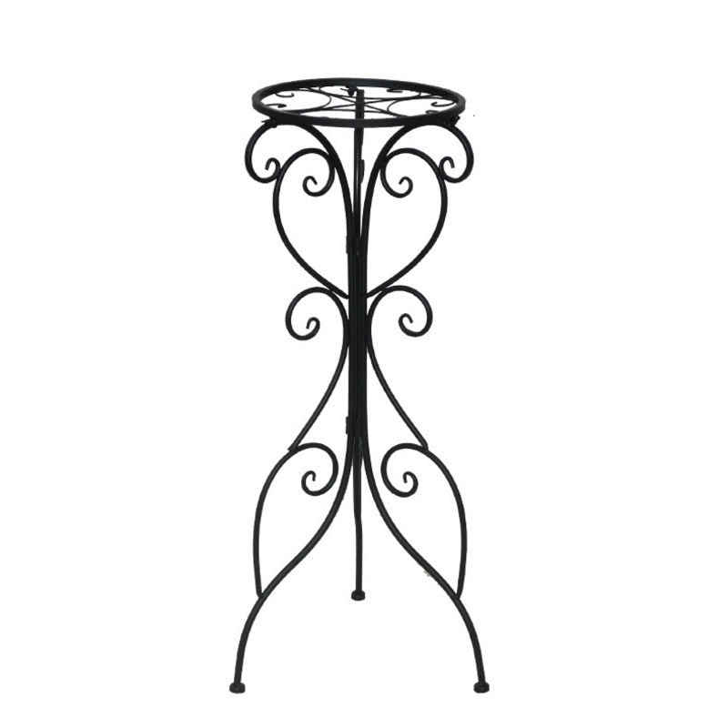 Plant Stand Balcony Shelf Balkon Flower Iron Rack