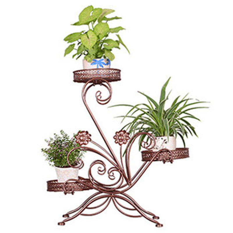 Plant Stand Balcony Balkon Balcon Flower Iron Rack