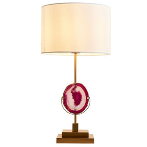 Modern Agate Table Lamp