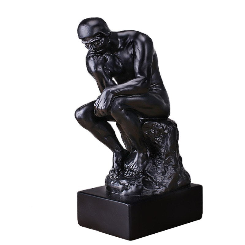 Creative Retro New Thinker Meditator Art Crafts Home Decoration